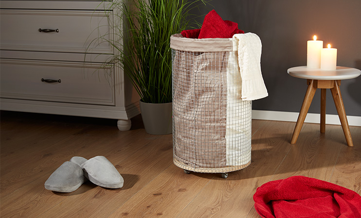 Wäschekorb selber machen