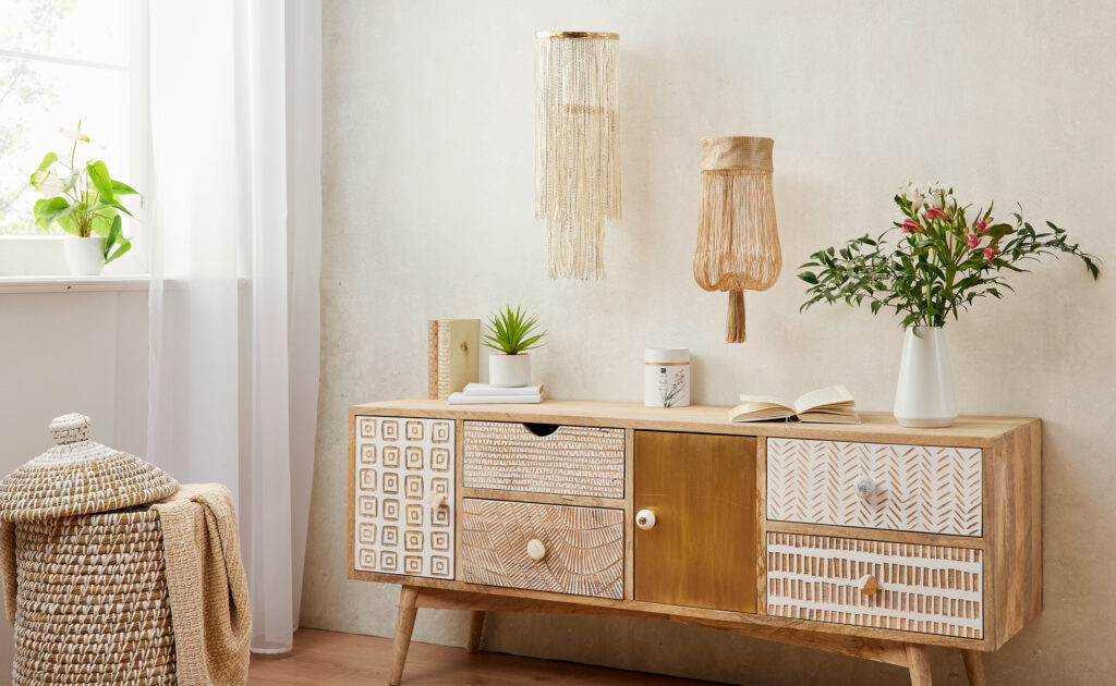 Orientalische Deko selber machen aus einem Fadenvorhang - mömax Blog _Header