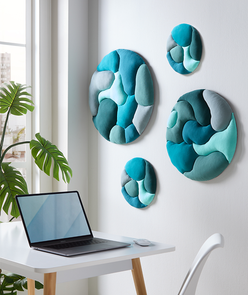 Akustikpaneele aus Stoff