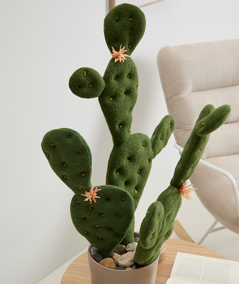 Kaktus aus Stoff selber machen